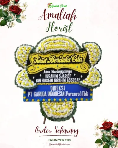 Papan Bunga Duka di Kedundang
